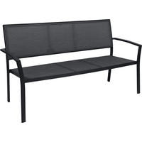 GARTENBANK 165/91,5/71 cm  in Anthrazit  - Anthrazit, Basics, Textil/Metall (165/91,5/71cm) - Stern