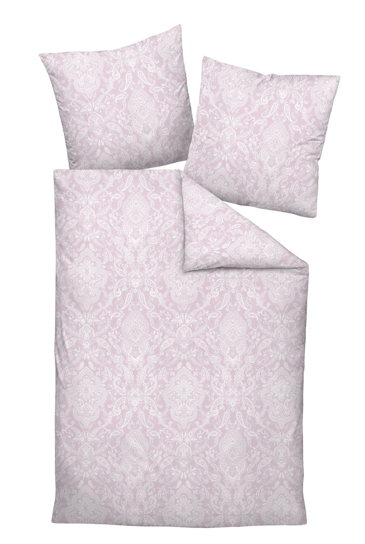 POSTELJINA 135/200 cm   - ružičasta, Konvencionalno, tekstil (135/200cm) - Janine