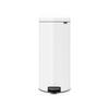 ABFALLEIMER NEW ICON 30 L  - Weiß, Design, Kunststoff/Metall (29,3/67,9/38cm) - Brabantia