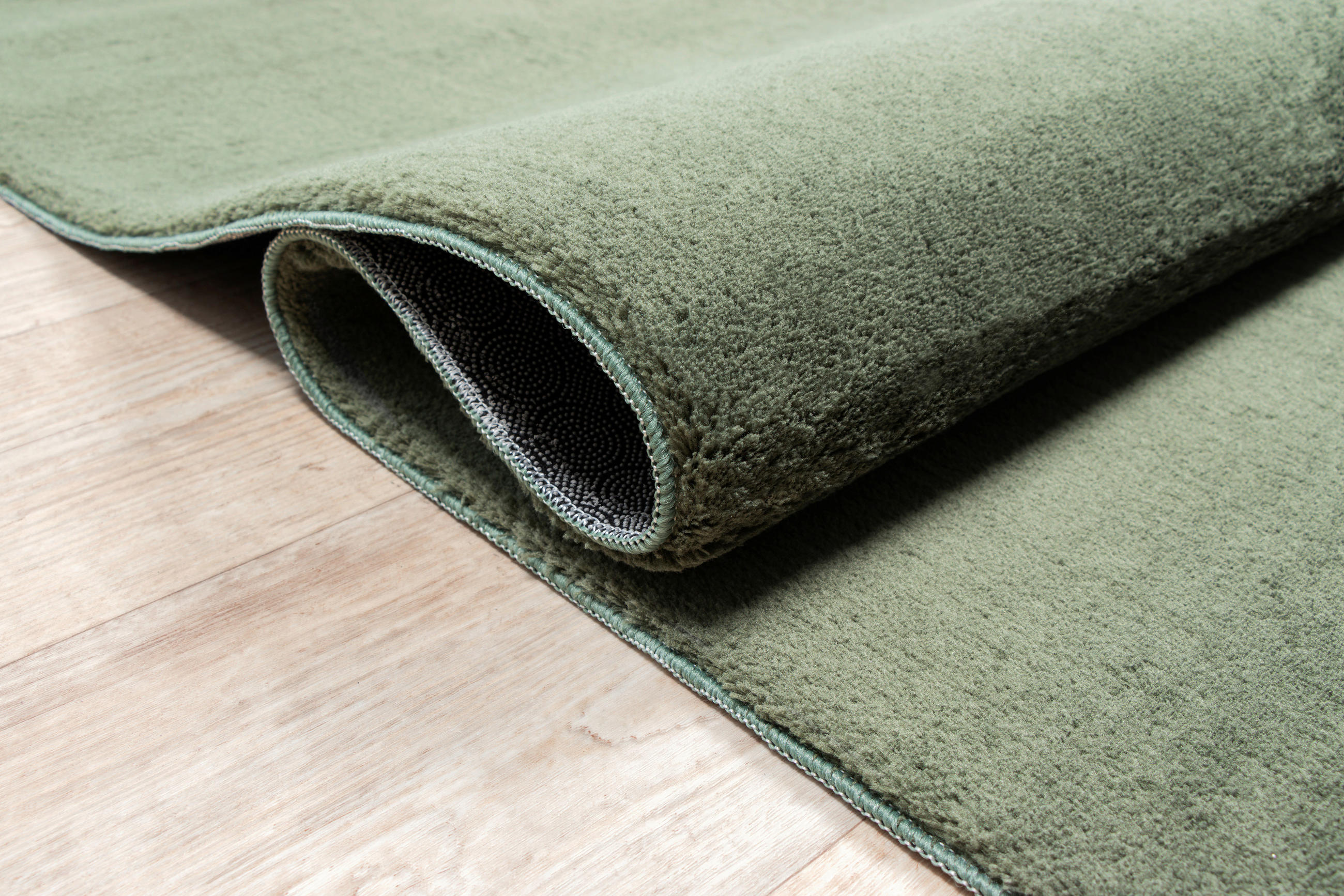 FELLTEPPICH 60/110 cm Loft Grün  - Grün, KONVENTIONELL, Textil (60/110cm)
