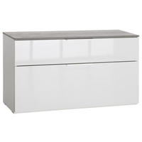 ELŐSZOBAPAD 90/50/35 cm  - világosszürke/fehér, Design, fém (90/50/35cm) - Carryhome
