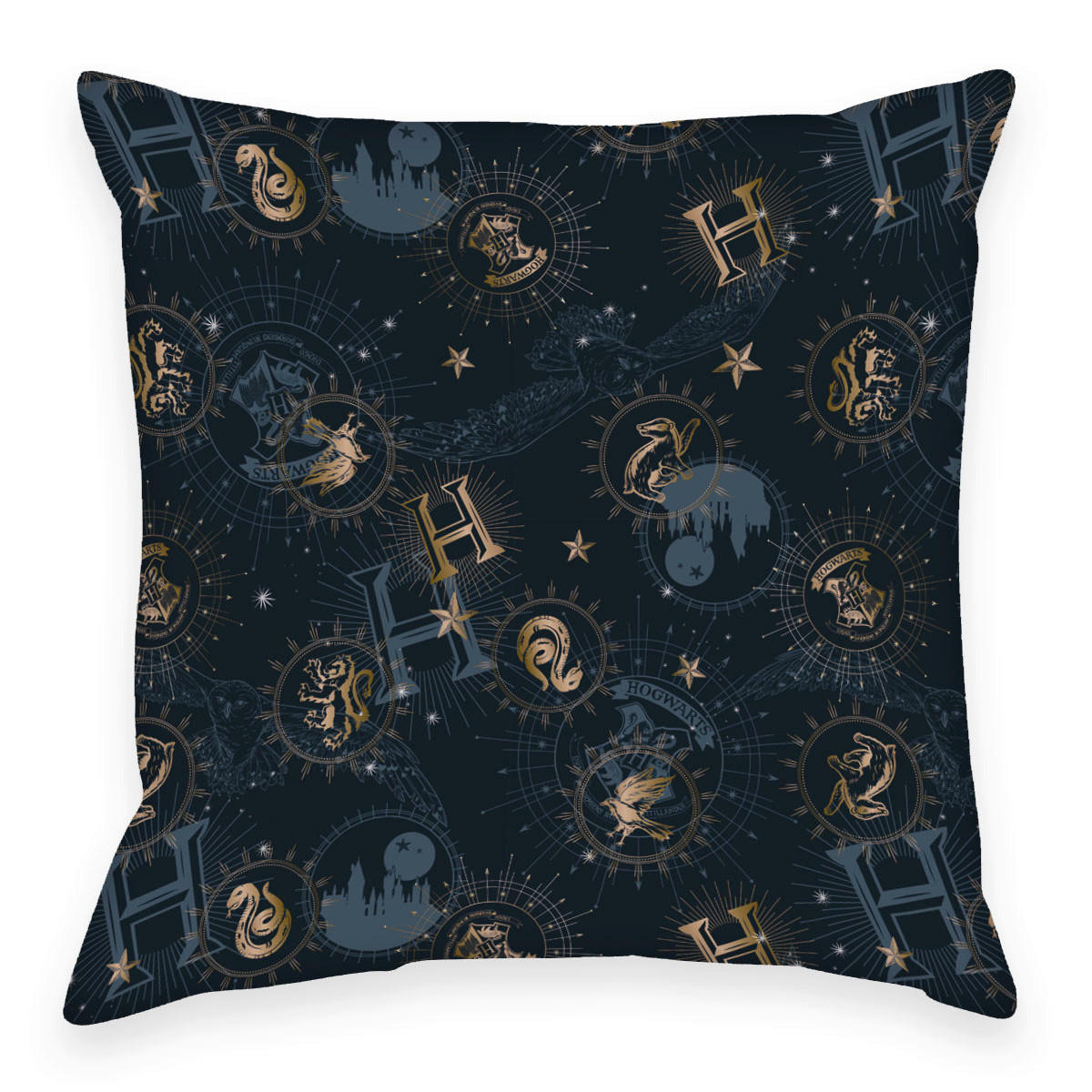 ZIERKISSEN  40/40 cm   - Blau, Basics, Textil (40/40cm) - Herding