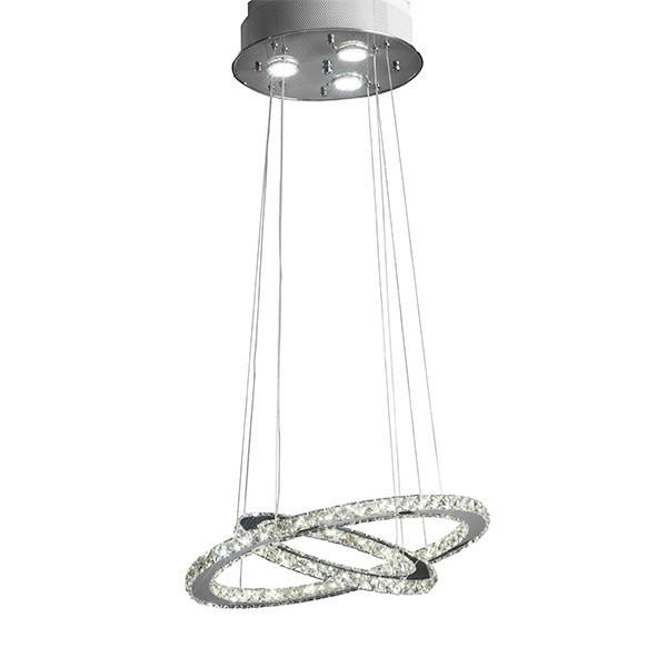 XXXLutz Led-Hängeleuchte Chrom 120 cm