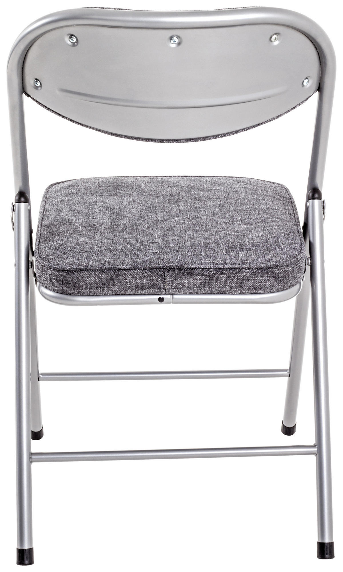 KLAPPSESSEL Grau, Alufarben  - Alufarben/Grau, MODERN, Textil/Metall (47/79/53cm)