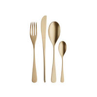 BESTECKSET AUDREY  16-teilig  - Honig, Basics, Metall (25,5/7/5,3cm) - Pintinox
