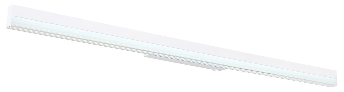 LED FALILÁMPA - opál/fehér, Basics, műanyag/fém (80/6,5/4cm) - Globo
