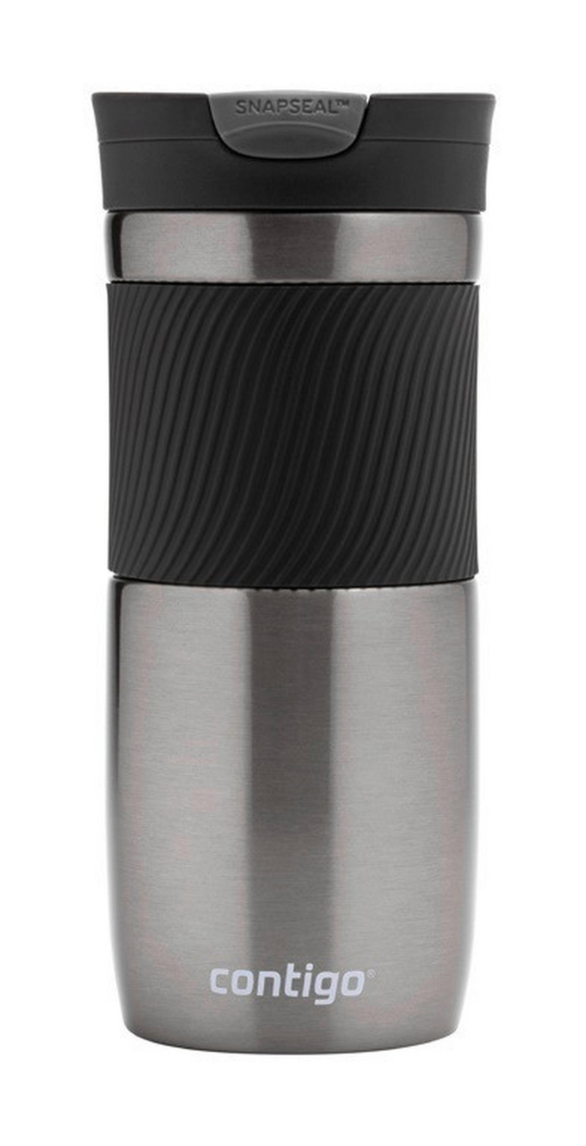 UNIVERZÁLIS PALACK 0,47 l  - alumíniumszínű, Basics, fém (8.3/18.5/8cm)