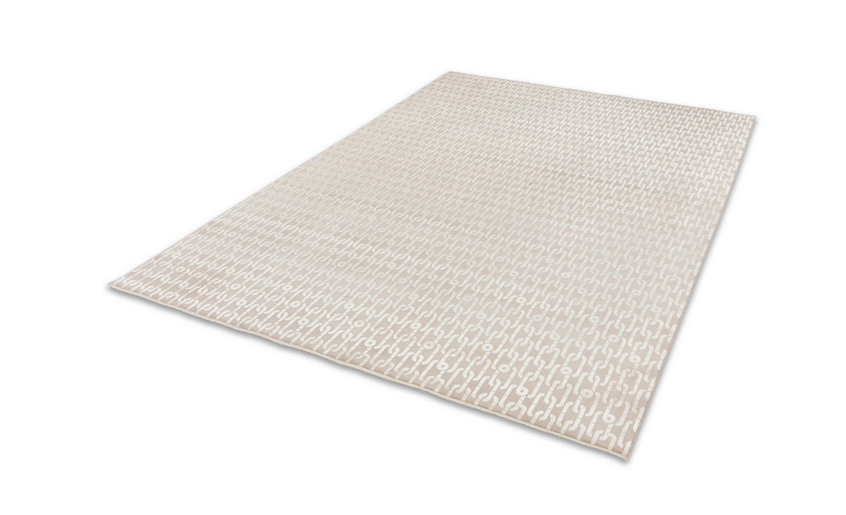 WEBTEPPICH 140/200 cm Chains Creme  - Creme, Design, Textil (140/200cm) - Joop!