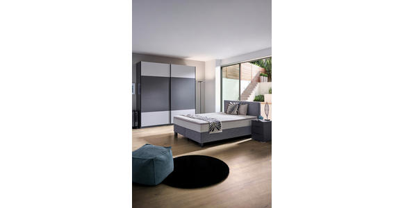 MONTAGEPAKET - Schwarz, KONVENTIONELL, Kunststoff/Metall (225/242cm) - Hom`in