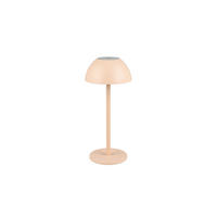 NABÍJATEĽNÁ STOLNÁ LAMPA 13,5/30 cm - piesková, Trend, plast (13,5/30cm)