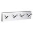HAKENLEISTE - Chromfarben, Basics, Metall (17,8/4,5cm) HAKENLEISTE - Chromfarben, Basics, Metall (17,8/4,5cm)