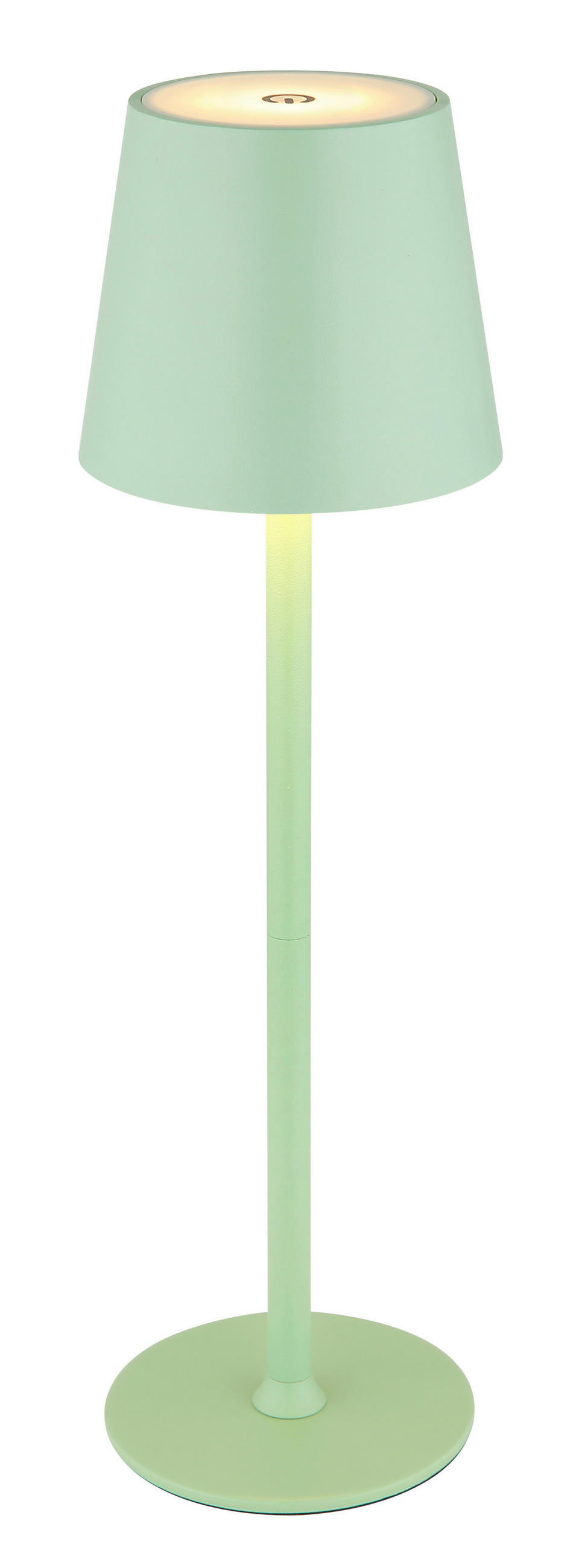 PORTABEL LAMPA VANNIE 10,6/36 cm   - vit/ljusgrön, Trend, metall/plast (10,6/36cm) - Globo