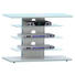 TV-RACK in Klar, Weiß - Klar/Weiß, KONVENTIONELL, Glas/Metall (80/66/42,5cm) TV-RACK in Klar, Weiß - Klar/Weiß, KONVENTIONELL, Glas/Metall (80/66/42,5cm)