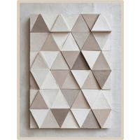 AKUSTIKBILD 90/120 cm  - Multicolor, Basics, Holz (90/120cm) - Euroart