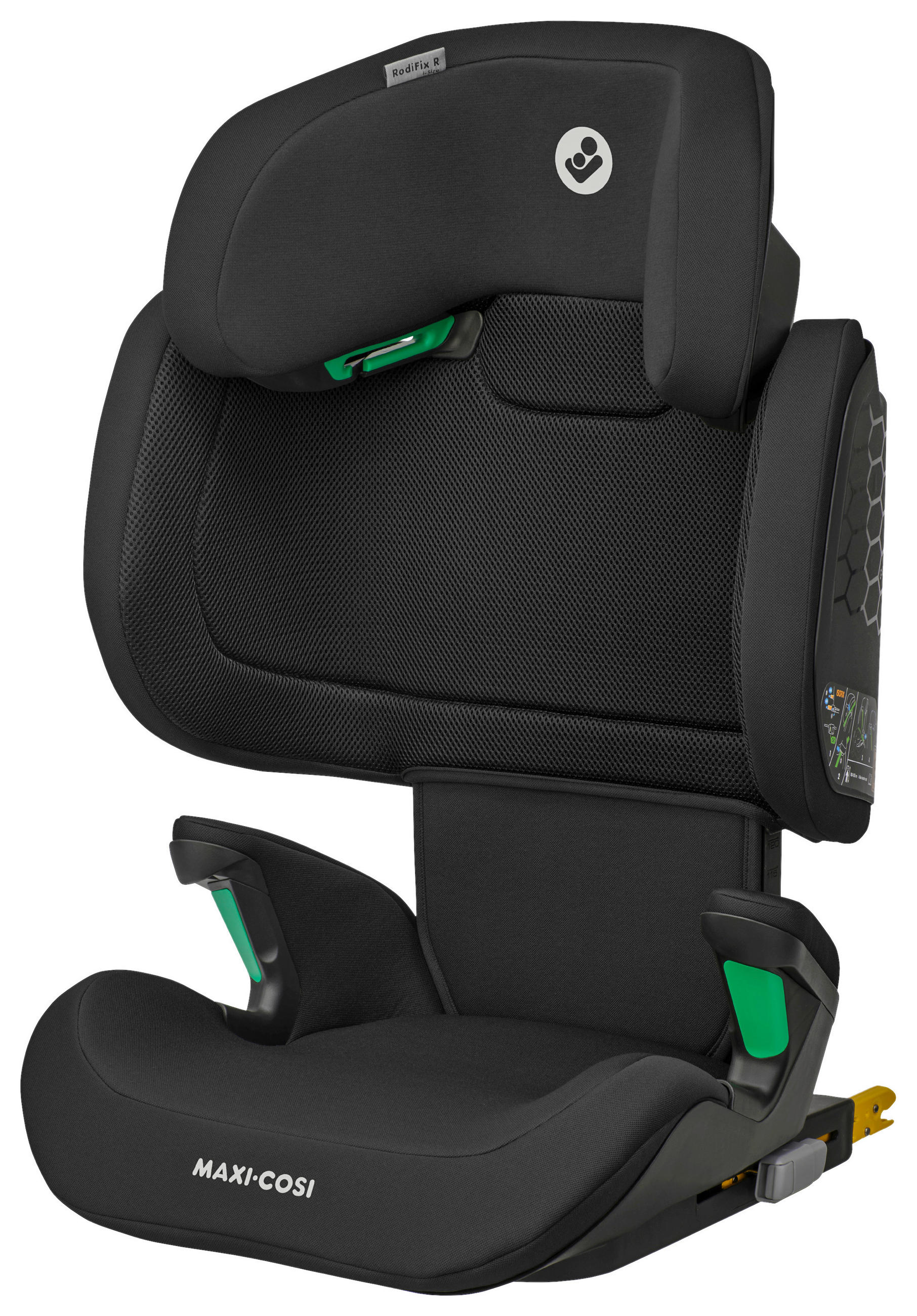 KINDERAUTOSITZ Rodifix R i-Size  - Schwarz, Basics, Kunststoff/Metall (49/60/54cm) - Maxi-Cosi