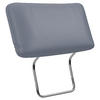 KOPFSTÜTZE - Graublau, MODERN, Leder (50/25/12cm) - Sit & More