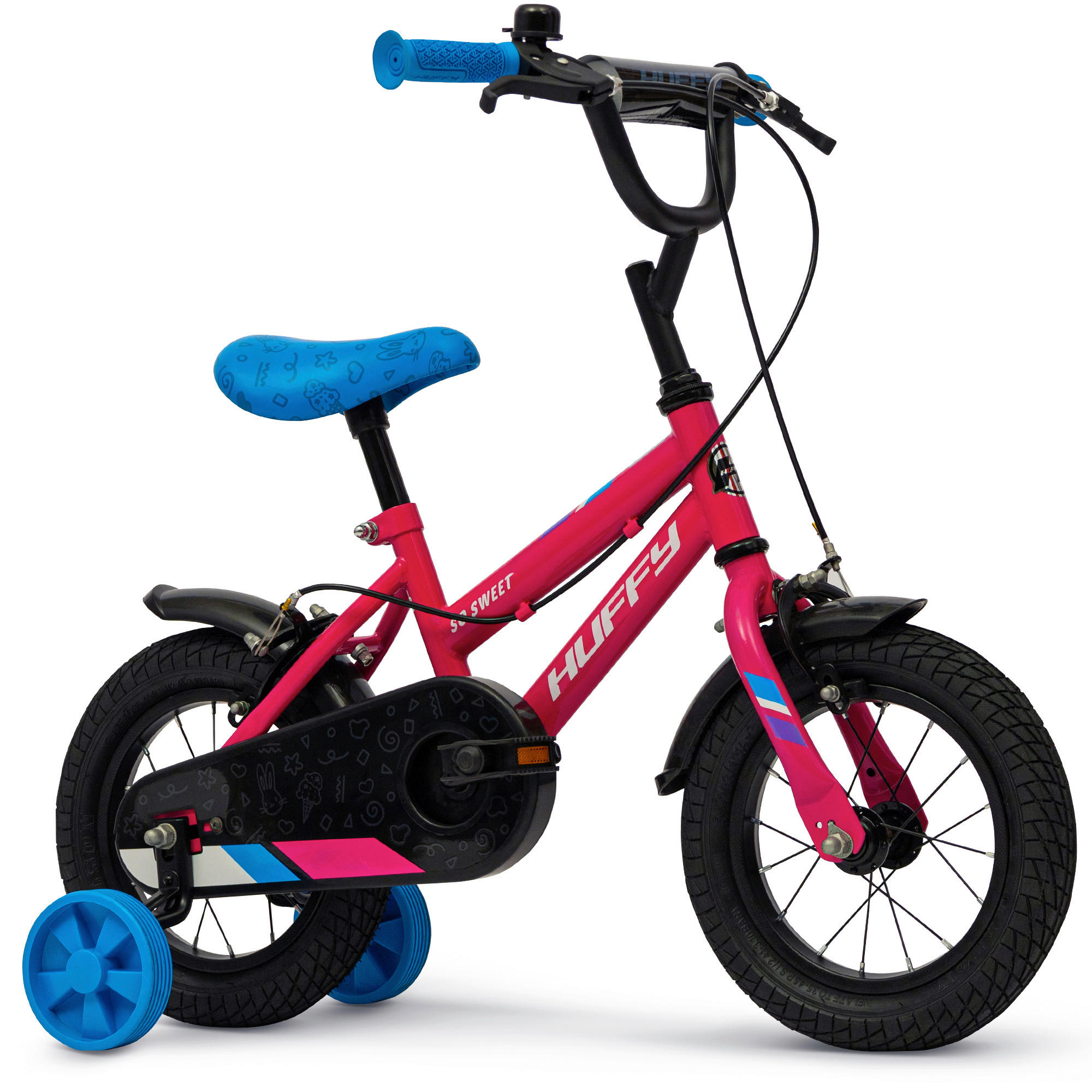 KINDERFAHRRAD 12 Zoll  - Pink, Basics, Metall (51/72/85cm)