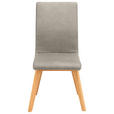 STUHL  in Mikrofaser Holz, Textil  - Greige/Beige, Design, Holz/Textil (45/102/56cm) - Novel