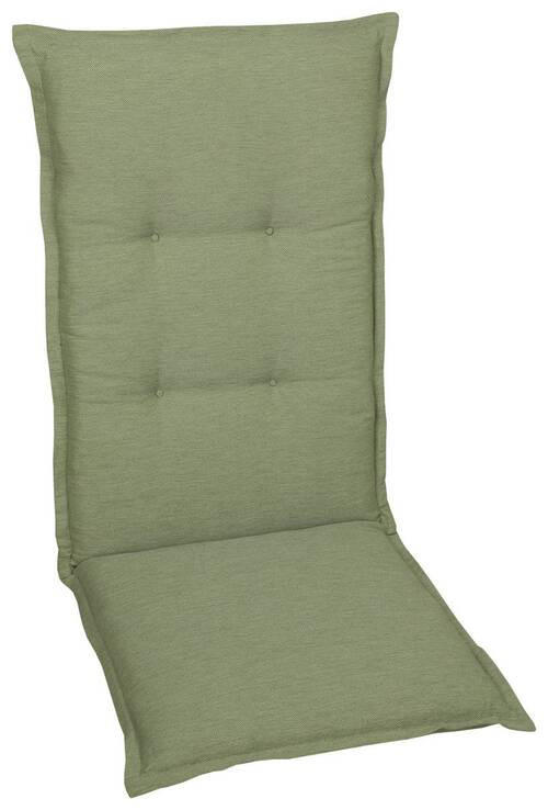 SESSELAUFLAGE Uni  - Hellgrün, Basics, Textil (50/7/120cm)