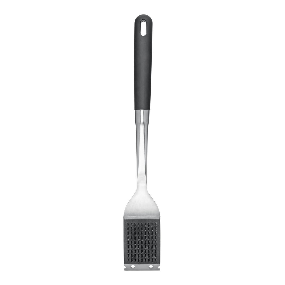 GRILLBESTECK - Edelstahlfarben/Schwarz, Basics, Kunststoff/Metall - CHEF CUISINE
