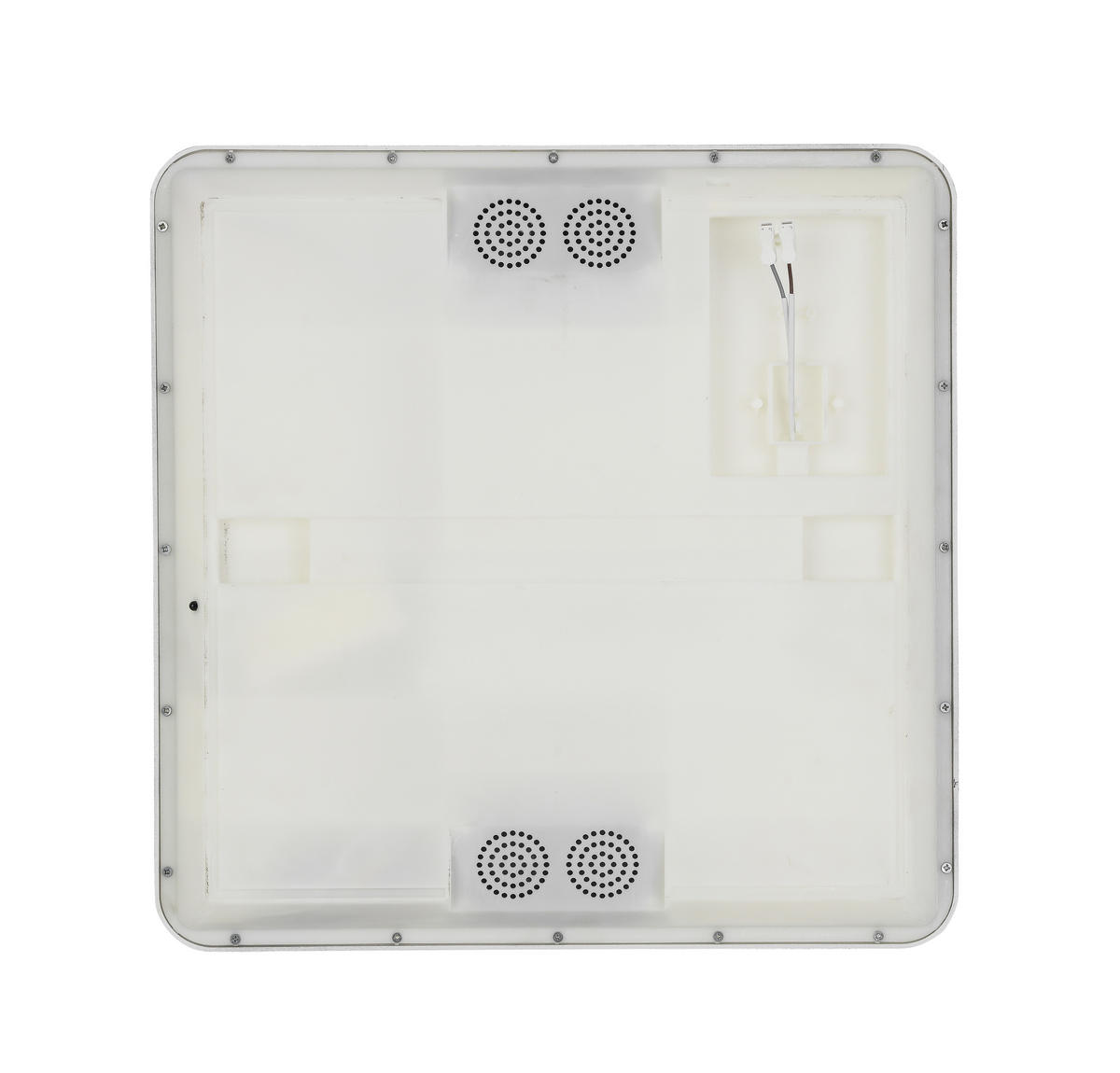 PLAFONIERĂ CU LED - alb/negru, Trend, plastic (40/40/4cm) - Novel