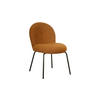 STOL stål  - mörkgrå/orange, Design, metall/trä (66/85,5/57cm) - Best Price