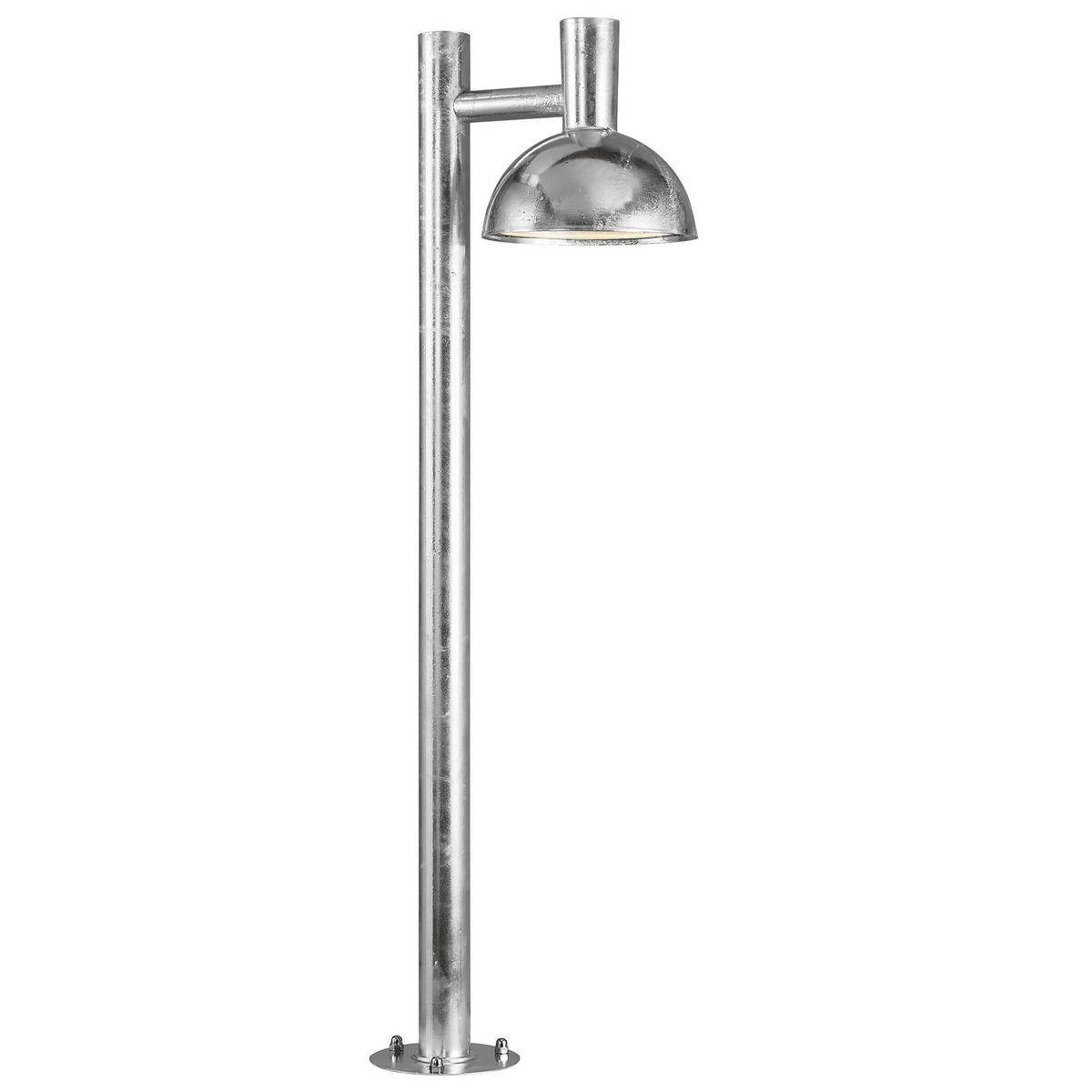 AUßENSTEHLEUCHTE 32,5/100 cm   - Zinkfarben, KONVENTIONELL, Metall (32,5/100cm) - Nordlux