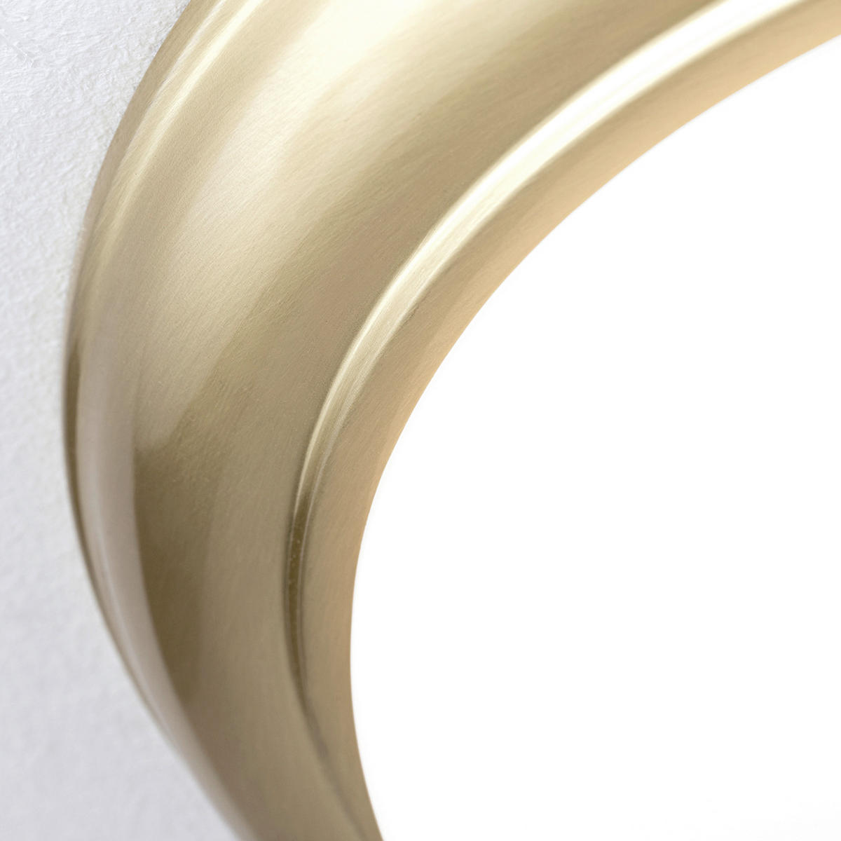 DECKENLEUCHTE Empira 35,5/12,5 cm   - Messingfarben, LIFESTYLE, Glas/Metall (35,5/12,5cm)