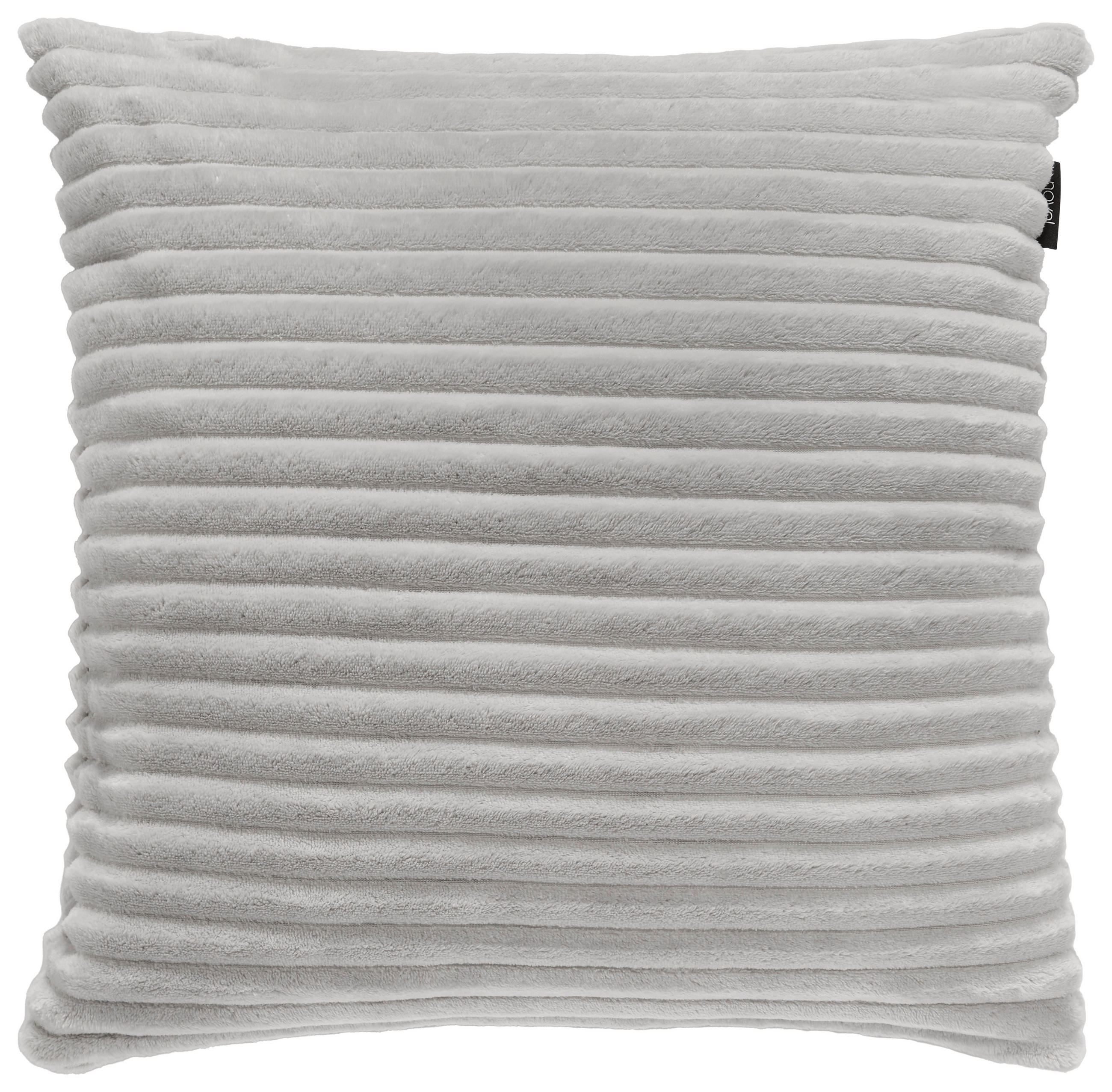 JASTUČNICA 48/48 cm    CORD  - srebrne boje, Basics, tekstil (48/48cm) - Novel