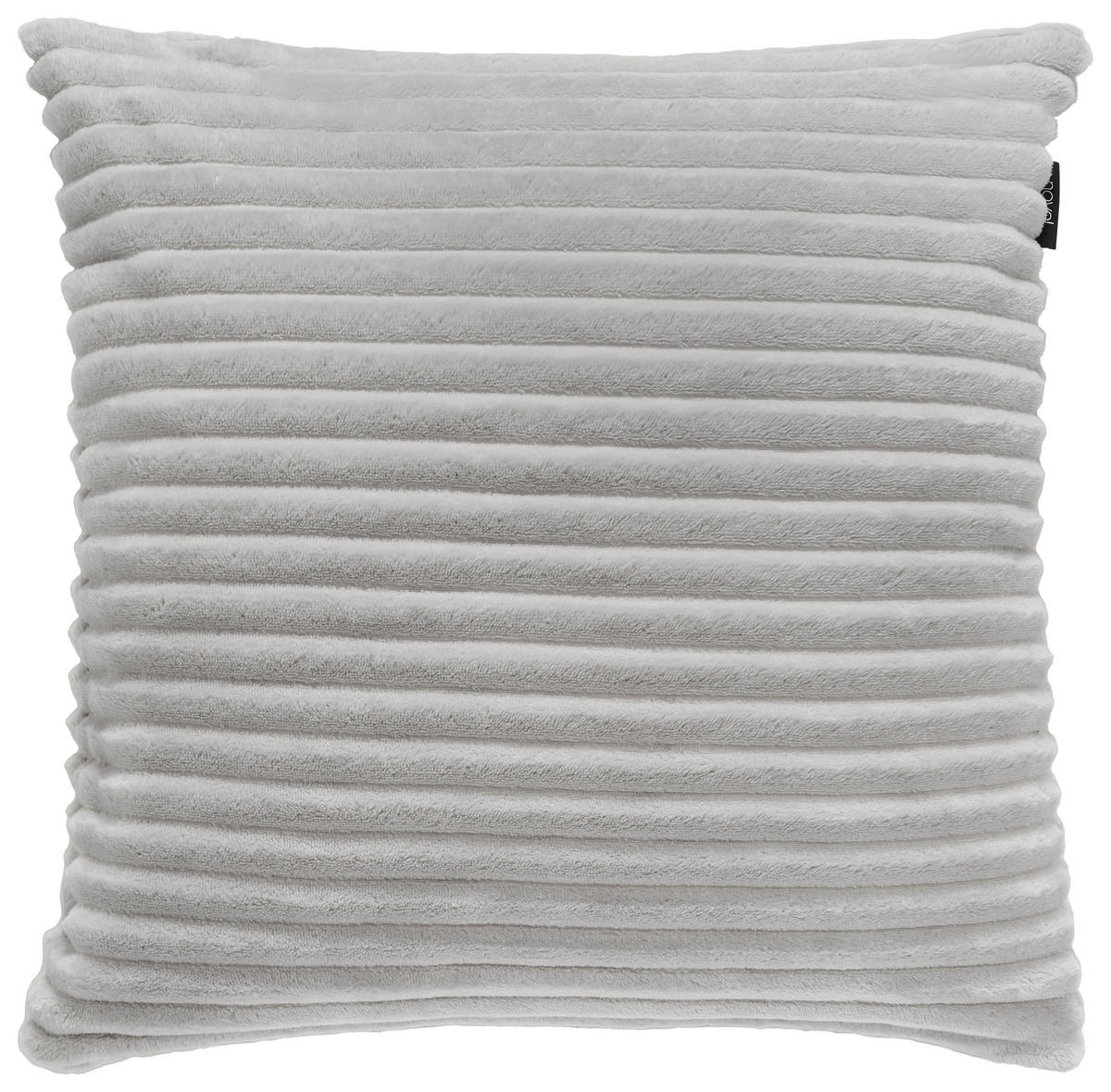 JASTUČNICA 48/48 cm    CORD  - srebrne boje, Basics, tekstil (48/48cm) - Novel