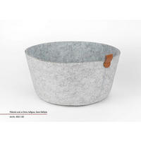 UNIVERZALNA KOŠARA   24/24/12 cm      - svijetlo siva, Basics, tekstil (24/24/12cm) - Justinus