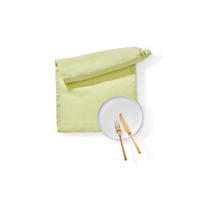 BORDSLÖPARE DODORI textil salviagrön 40/160 cm  - salviagrön, Basics, textil (40/160cm) - FYNCH-HATTON