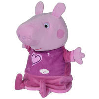 PLÜSCHTIER Peppa Pig  - Pink/Multicolor, Basics, Kunststoff/Textil (18,5/16,5/30cm) - Simba
