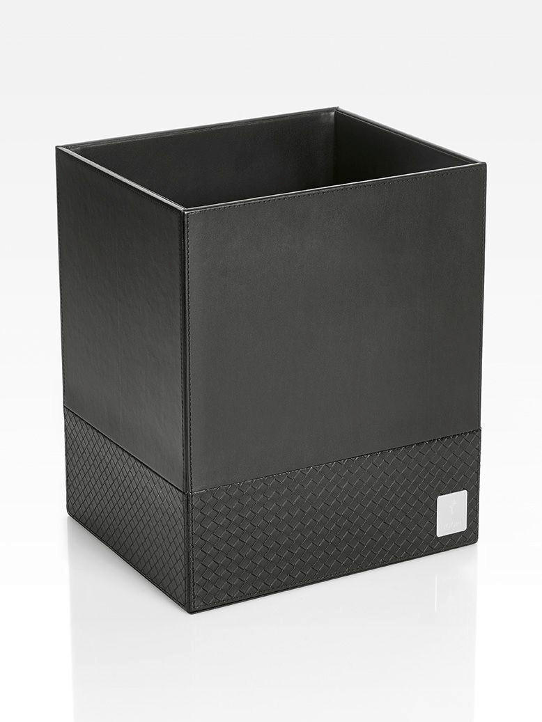 KOŠ NA PAPÍR   - černá, Design, plast (25/30/21cm) - Joop!