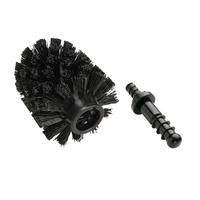 RESERVBORSTHUVUD i   plast  - svart, Basics, plast (7,5cm)