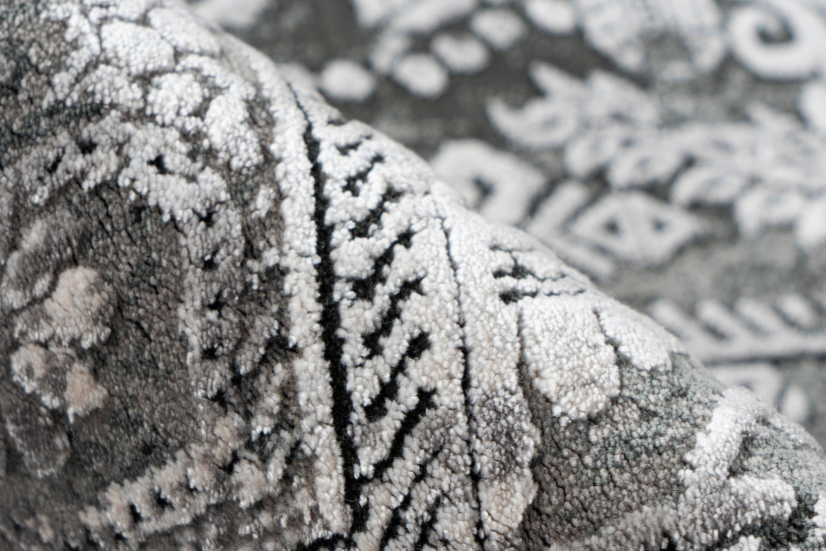 TKANÝ KOBEREC, 200/290 cm šedá - šedá, Design, textil (200/290cm) - Pierre Cardin