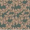 NON WOVEN-TAPET 52/1000 cm  - grön/kopparfärgad, Basics, papper/plast (52/1000cm)