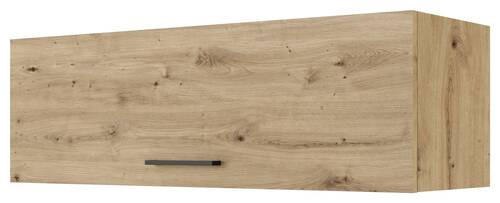 KÜCHENOBERSCHRANK 100/32/32 cm  in Eiche Artisan  - Schwarz/Eiche Artisan, KONVENTIONELL, Holzwerkstoff/Metall (100/32/32cm) - FlexWell
