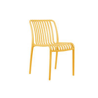 STUHL Hellgelb  - Hellgelb, Basics, Kunststoff (42/58/79cm) - Leitmotiv