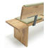 SITZBANK 220/81/56 cm in Eichefarben, Olivgrün - Eichefarben/Olivgrün, Natur, Leder/Holz (220/81/56cm) - Cassando SITZBANK 220/81/56 cm in Eichefarben, Olivgrün - Eichefarben/Olivgrün, Natur, Leder/Holz (220/81/56cm) - Cassando