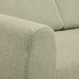ECKSOFA Hellgrün Flachgewebe Bettkasten, Schlaffunktion, Rücken echt, Kopfstütze, Liegefläche im Originalstoff  - Buchefarben/Hellgrün, KONVENTIONELL, Holz/Textil (241/166cm) - Carryhome