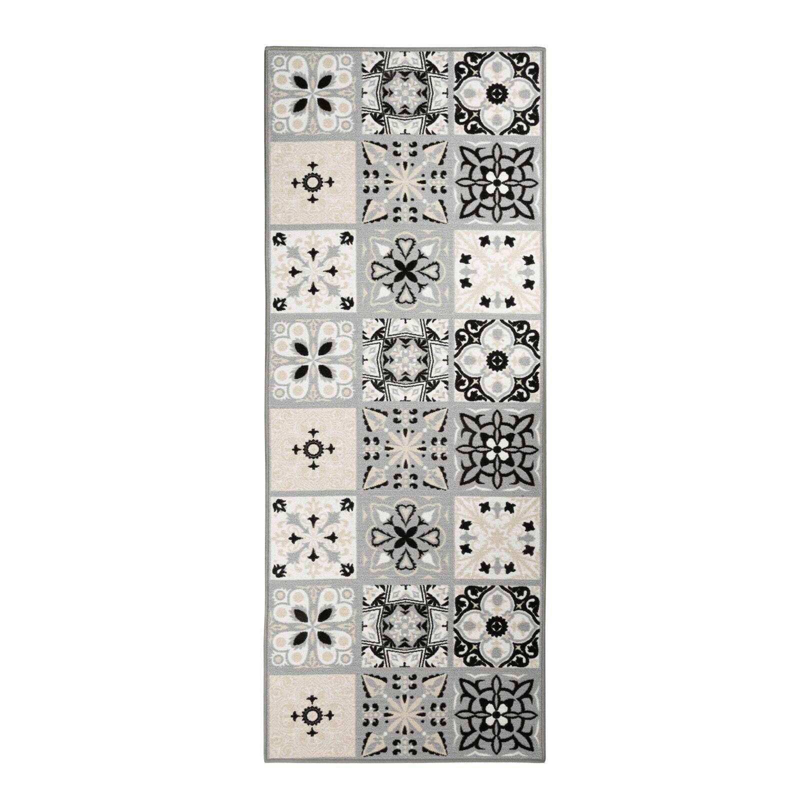 LÄUFER 80/150 cm Dublin  - Grau, Design, Kunststoff/Textil (80/150cm) - Novel