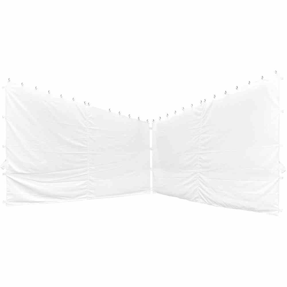 PAVILLON-SEITENTEIL  - Weiß, KONVENTIONELL, Textil (300/256cm) - Siena Garden