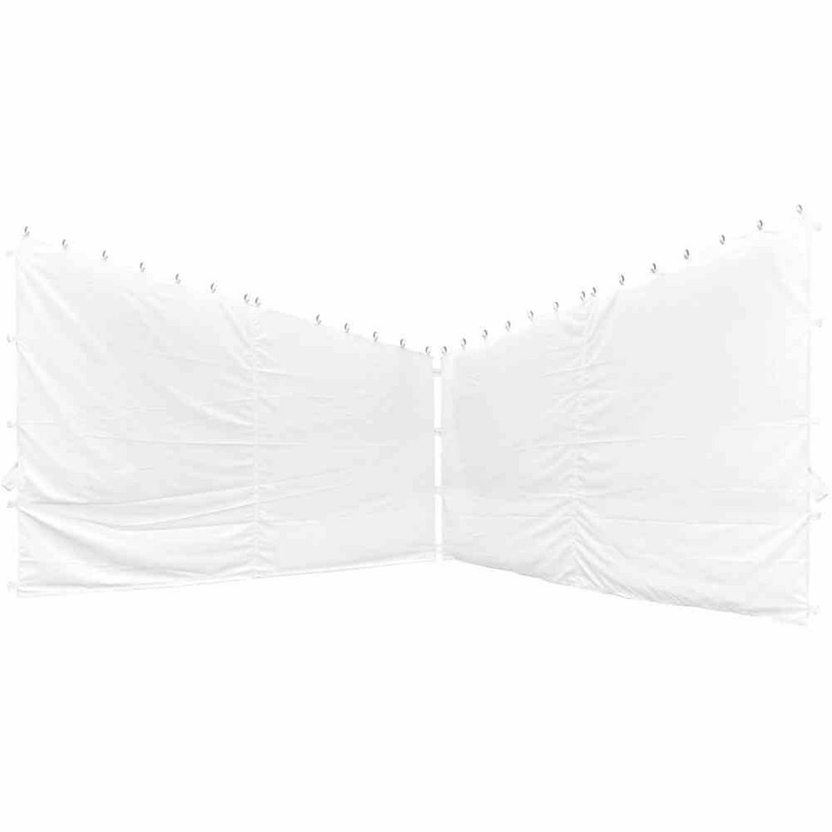 PAVILLON-SEITENTEIL  - Weiß, KONVENTIONELL, Textil (300/256cm) - Siena Garden