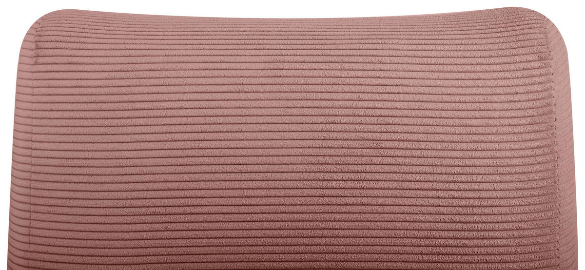 SCHLAFSESSEL in Cord Altrosa  - Altrosa, Design, Textil (81/88/160cm) - Livetastic