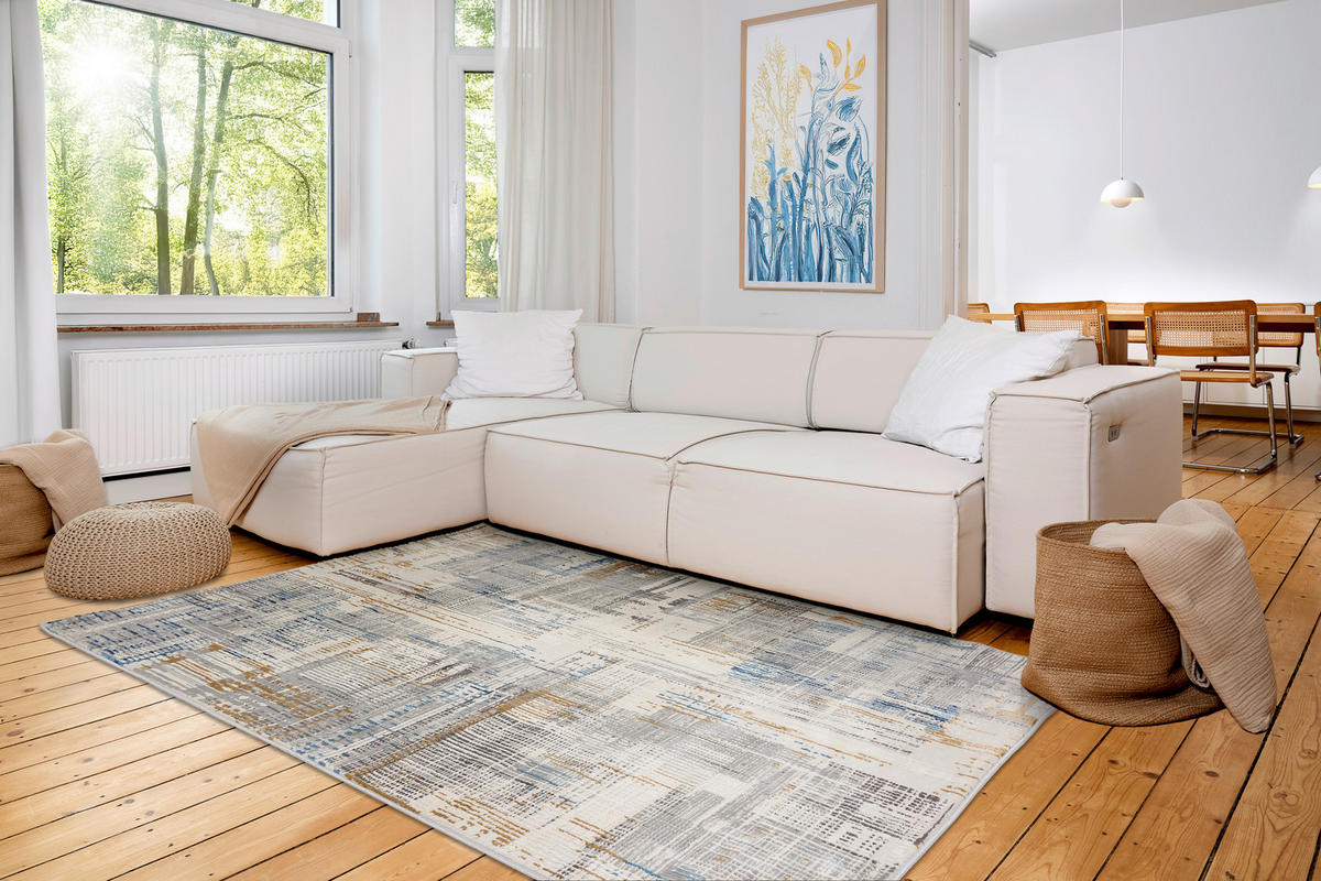 WEBTEPPICH 160/230 cm Jules Greige rechteckig  - Greige, Basics, Kunststoff/Textil (160/230cm) - Astra