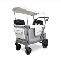 BOLLERWAGEN  L2 Series 2 Seater Wagon   - Grau, Basics, Metall (135/67/120cm) - WONDERFOLD