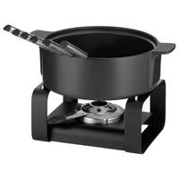 FONDUESET  - Schwarz, KONVENTIONELL, Keramik (29/22.5/19cm) - Kela