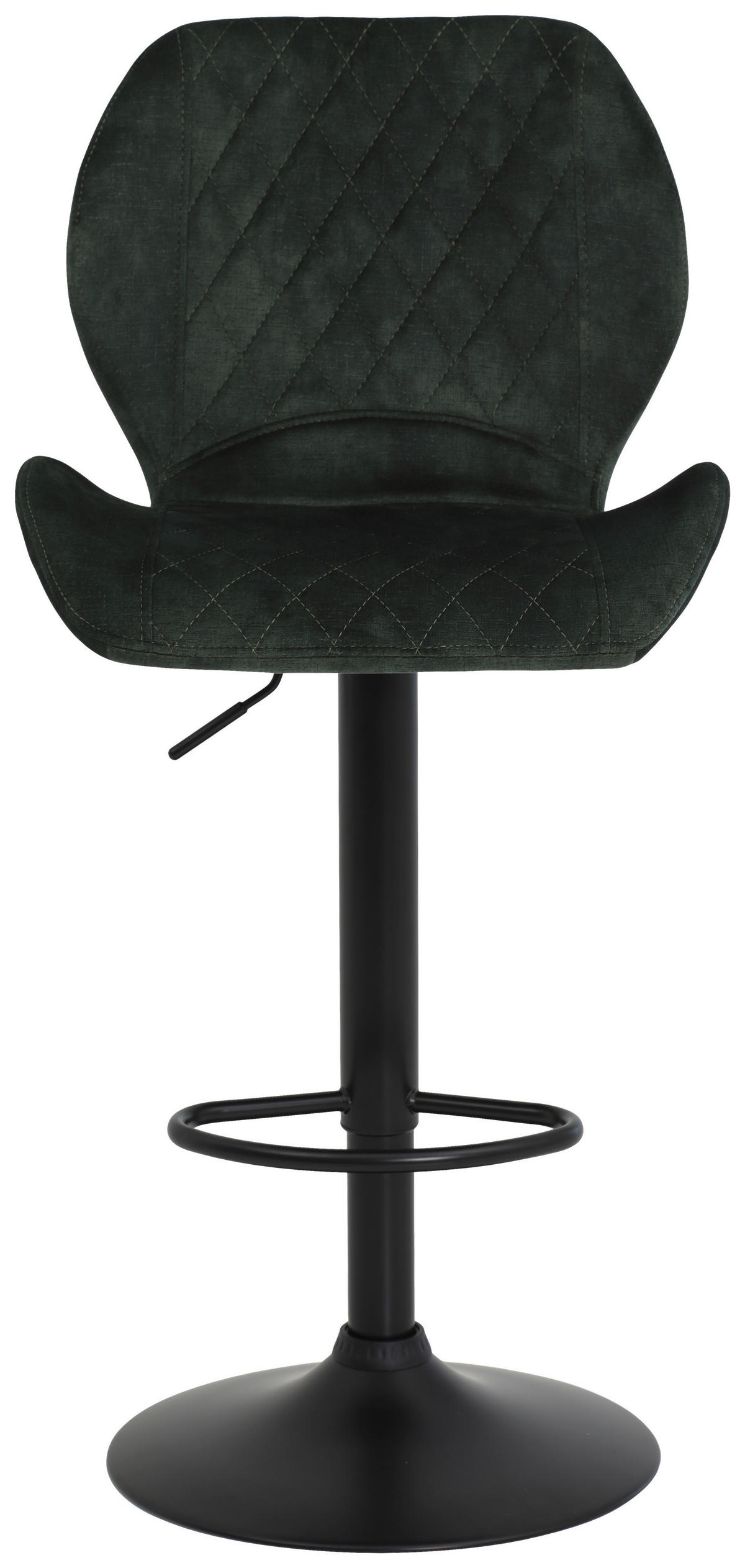 BARHOCKER in Metall, Textil Anthrazit, Schwarz  - Anthrazit/Schwarz, MODERN, Textil/Metall (42/96-117/51cm) - Boxxx