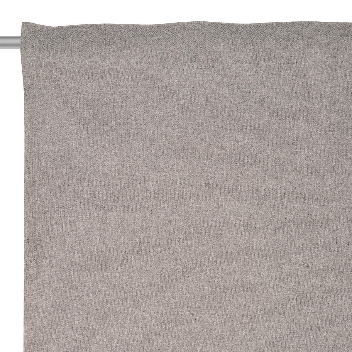 VERDUNKELUNGSVORHANG - Schlammfarben, Basics, Textil (135/245cm) - Esposa